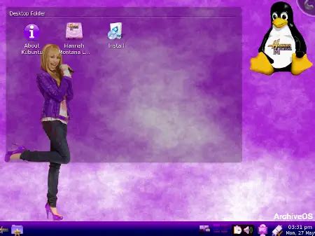 Hannah Montana Linux – ArchiveOS.